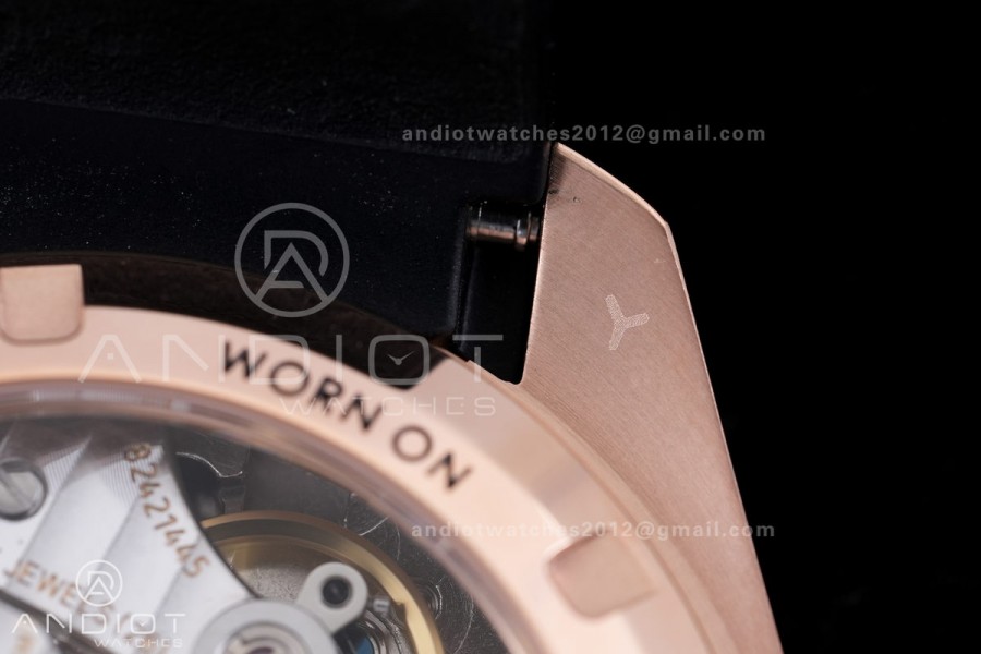 Speedmaster RG N1F Best Edition Black Dial on Black Rubber Strap A3861