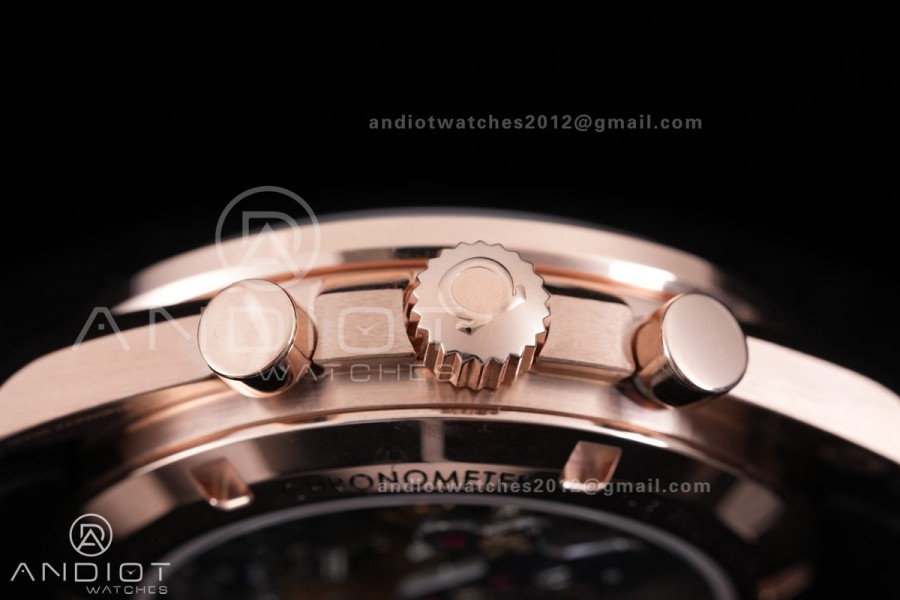 Speedmaster RG N1F Best Edition Black Dial on Black Rubber Strap A3861