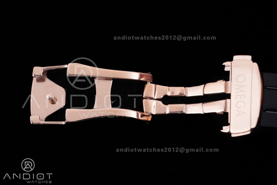 Speedmaster RG N1F Best Edition Black Dial on Black Rubber Strap A3861