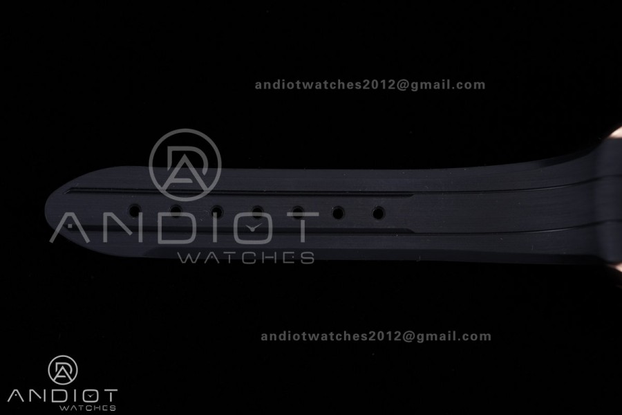 Speedmaster RG N1F Best Edition Black Dial on Black Rubber Strap A3861