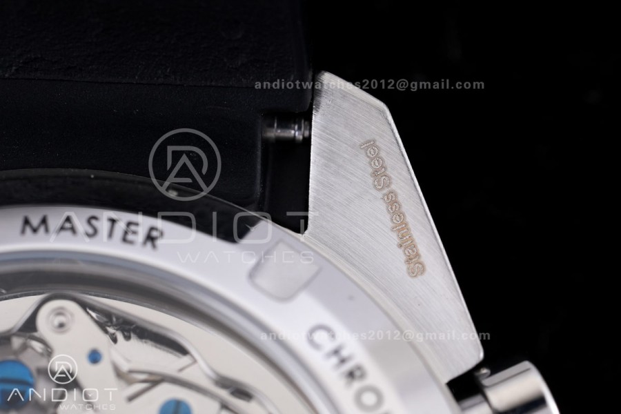 Speedmaster SS N1F Best Edition White Dial on Black Rubber Strap A3861