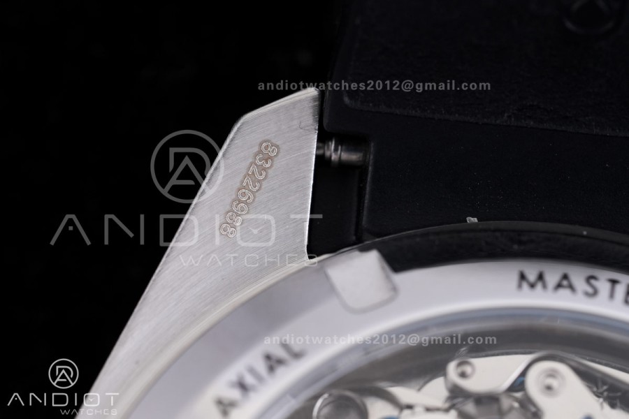 Speedmaster SS N1F Best Edition White Dial on Black Rubber Strap A3861