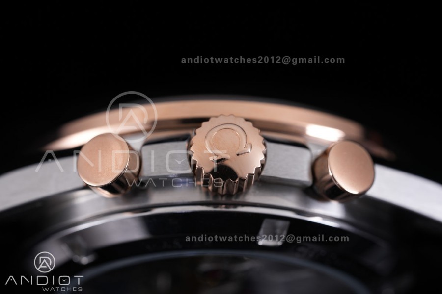 Speedmaster SS/RG N1F Best Edition RG Dial on Black Rubber Strap A3861