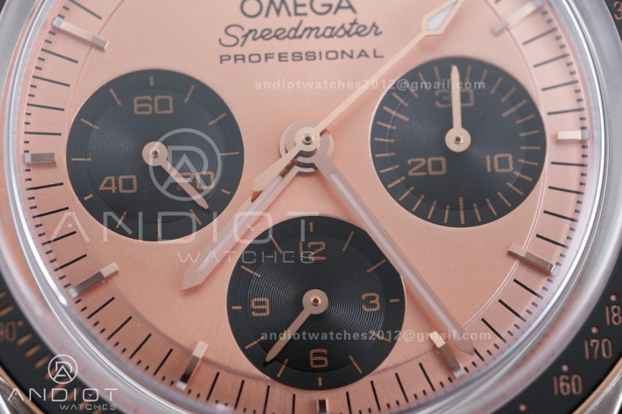 Speedmaster SS/RG N1F Best Edition RG Dial on Black Rubber Strap A3861