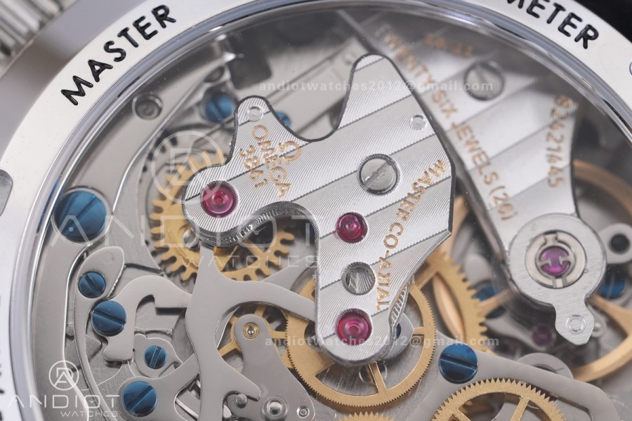 Speedmaster SS N1F Best Edition Silver Dial on Black Rubber Strap A3861