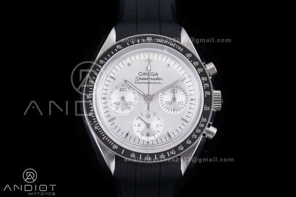 Speedmaster SS N1F Best Edition Silver Dial on Bla...
