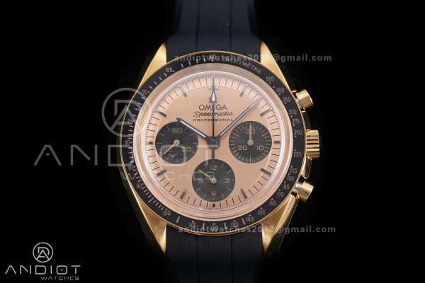 Speedmaster YG N1F Best Edition YG Dial on Black R...