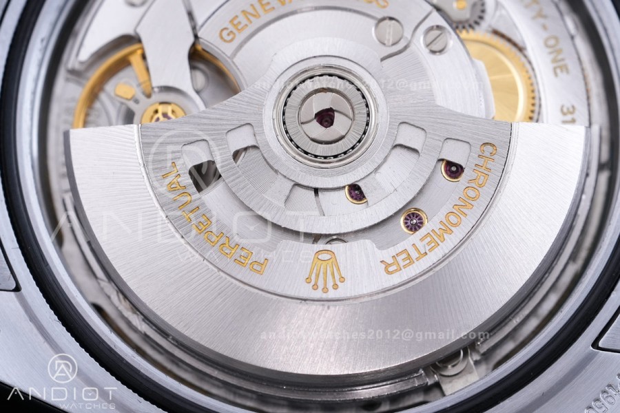 DayDate 40 SS QF 1:1 Best Edition 904L Steel Meteorite Dial Crystal Marker on President Bracelet VR3255 V8 (Gain Weight)