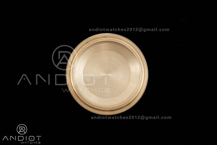 DayDate 40 YG QF 1:1 Best Edition Full Diamonds Dial on President Bracelet VR3255 V8 (Gain Weight)