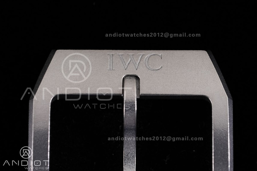 Pilot Chrono IW389404 Blue Ceramic APSF 1:1 Best Edition Blue Dial On Blue Nylon Strap Super Clone A69385