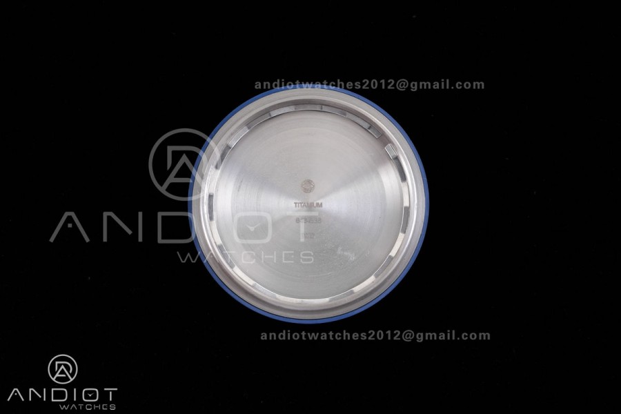 Pilot Chrono IW389404 Blue Ceramic APSF 1:1 Best Edition Blue Dial On Blue Nylon Strap Super Clone A69385