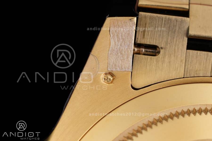 GMT-Master II 126718 GRNR YG ARF 1:1 Best Edition Tiger Iron Dial On YG Bracelet Super Clone DD3285 CHS