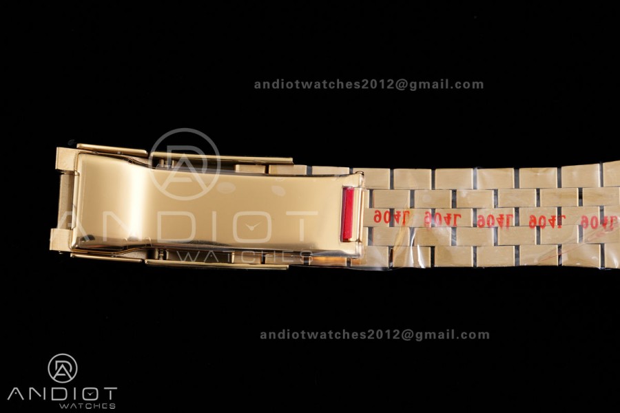 GMT-Master II 126718 GRNR YG ARF 1:1 Best Edition Tiger Iron Dial On YG Bracelet Super Clone DD3285 CHS