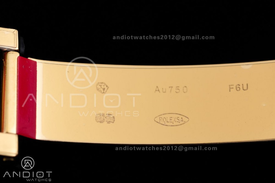 GMT-Master II 126718 GRNR YG ARF 1:1 Best Edition Tiger Iron Dial On YG Bracelet Super Clone DD3285 CHS