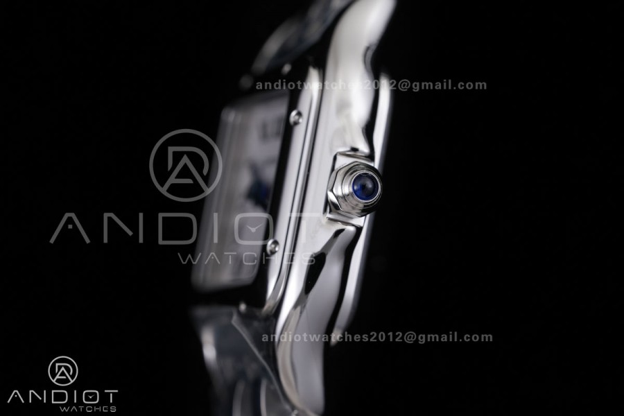 Panthère Mini 19mm BBA 1:1 Best Edition SS White Dial on SS Bracelet Ronda Quartz