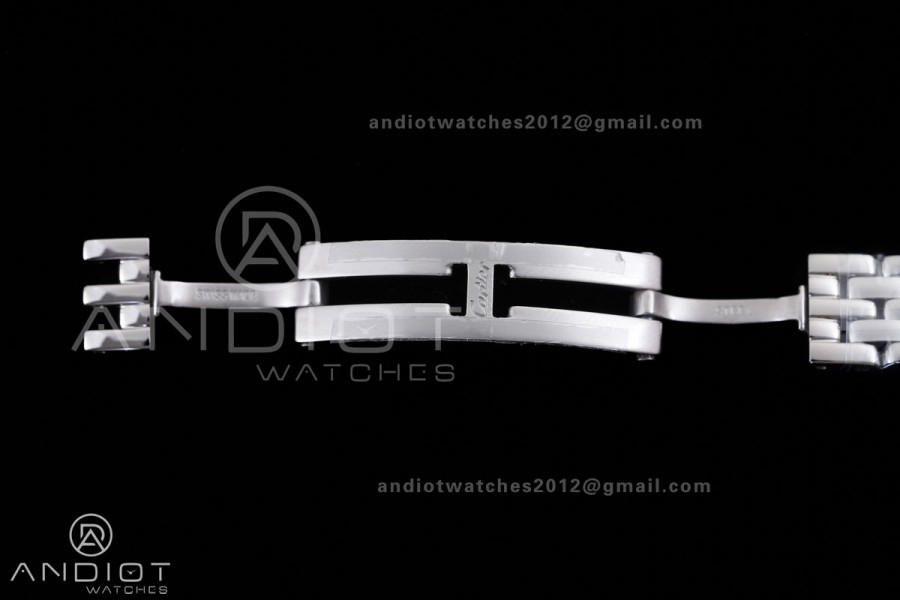 Panthère Mini 19mm BBA 1:1 Best Edition SS White Dial on SS Bracelet Ronda Quartz