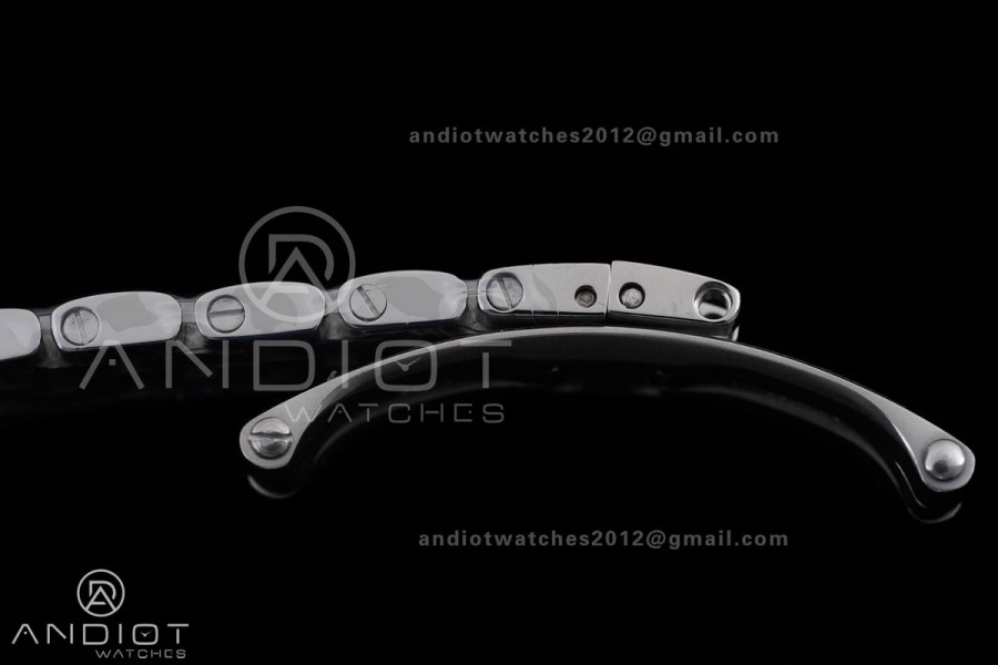 Panthère Mini 19mm BBA 1:1 Best Edition SS White Dial on SS Bracelet Ronda Quartz