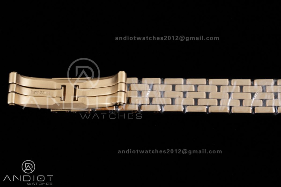 Panthère Mini 19mm BBA 1:1 Best Edition YG White Dial on YG Bracelet Ronda Quartz