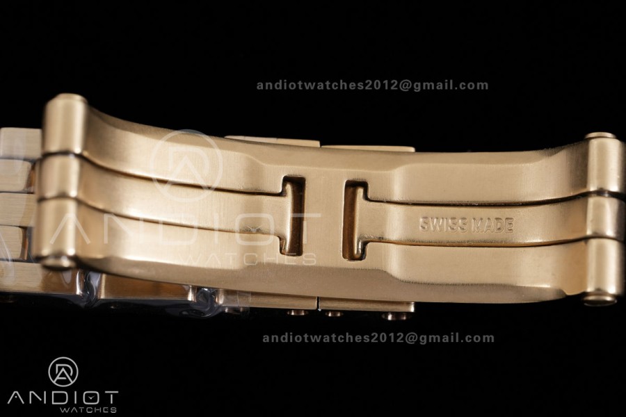 Panthère Mini 19mm BBA 1:1 Best Edition YG White Dial on YG Bracelet Ronda Quartz