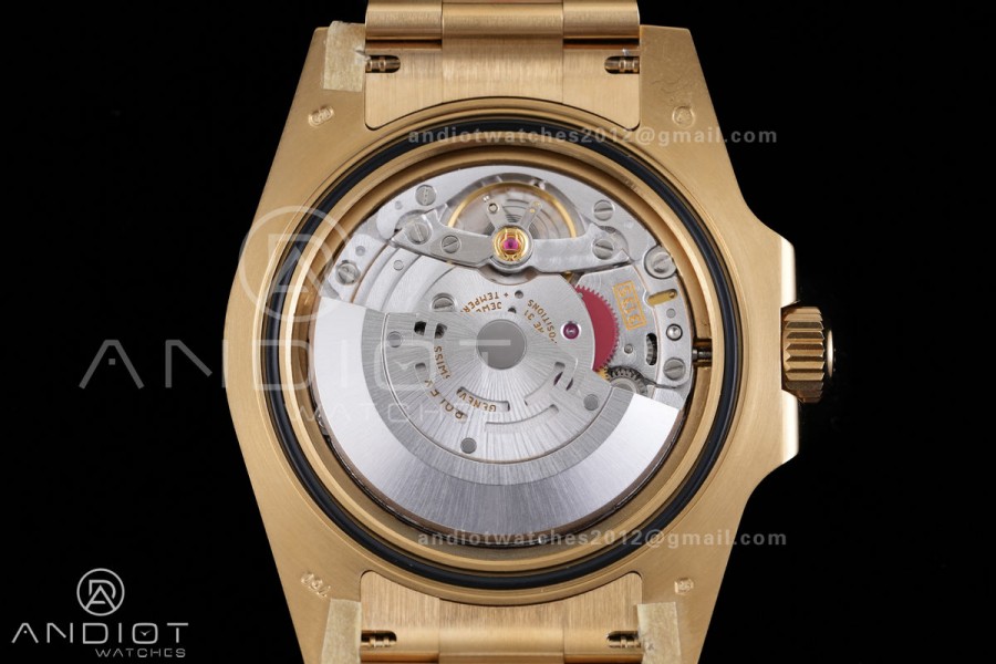 Submariner 116618 LB Blue Ceramic VF 1:1 Best Edition 904L Steel on YG Bracelet DD3135