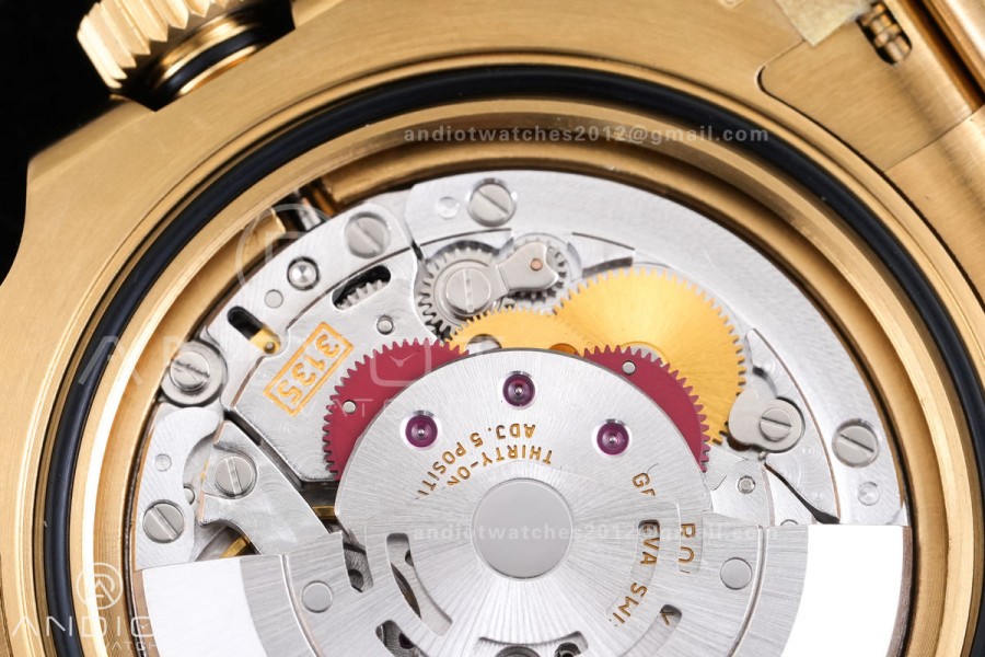 Submariner 116618 LB Blue Ceramic VF 1:1 Best Edition 904L Steel on YG Bracelet DD3135