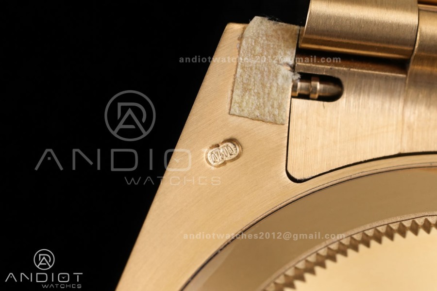 Submariner 116618 LB Blue Ceramic VF 1:1 Best Edition 904L Steel on YG Bracelet DD3135