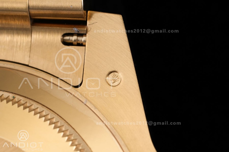 Submariner 116618 LB Blue Ceramic VF 1:1 Best Edition 904L Steel on YG Bracelet DD3135