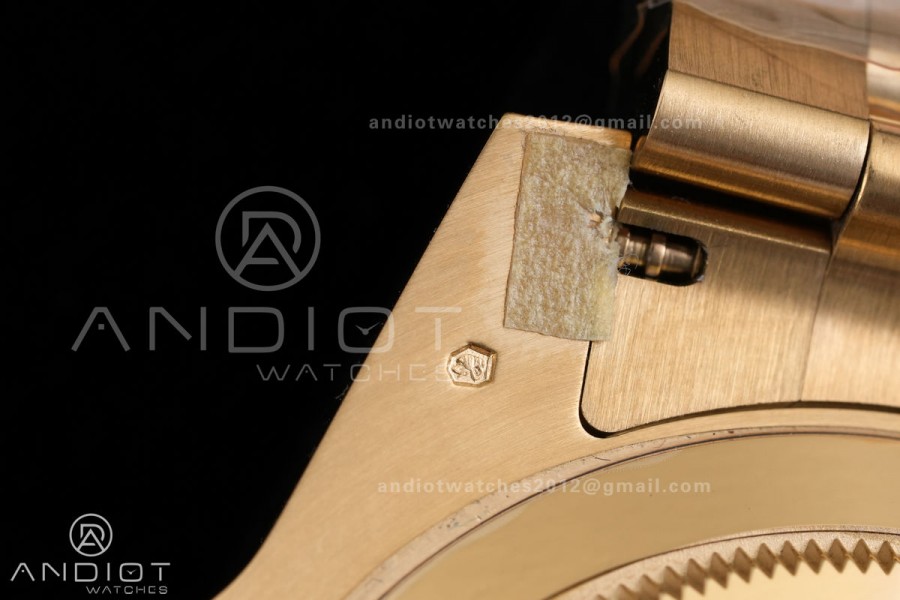 Submariner 116618 LB Blue Ceramic VF 1:1 Best Edition 904L Steel on YG Bracelet DD3135