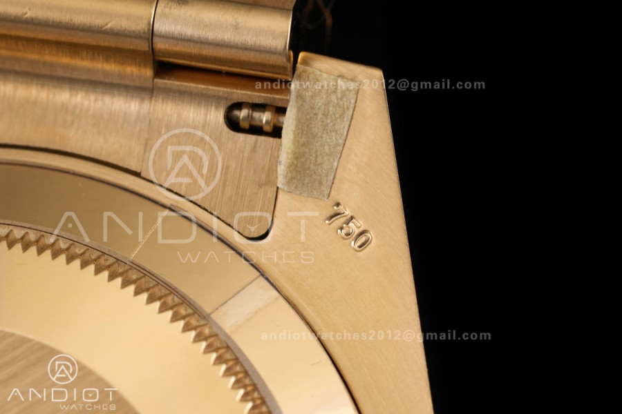 Submariner 116618 LB Blue Ceramic VF 1:1 Best Edition 904L Steel on YG Bracelet DD3135