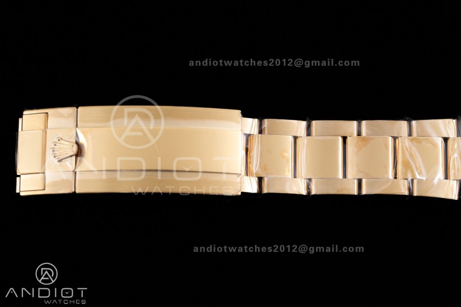 Submariner 116618 LB Blue Ceramic VF 1:1 Best Edition 904L Steel on YG Bracelet DD3135