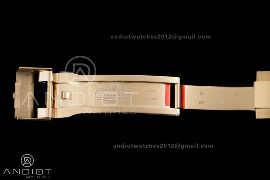 Submariner 116618 LB Blue Ceramic VF 1:1 Best Edition 904L Steel on YG Bracelet DD3135