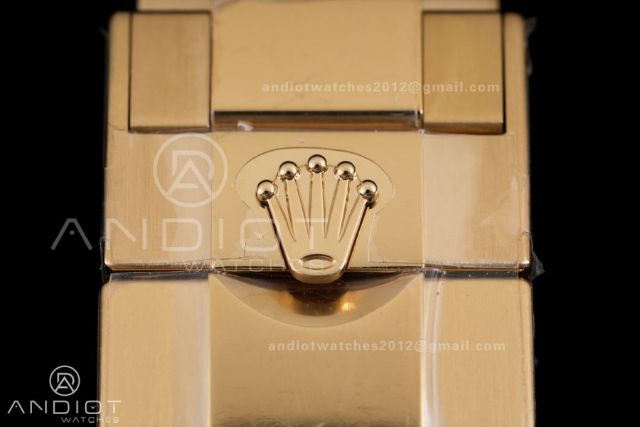 Submariner 116618 LB Blue Ceramic VF 1:1 Best Edition 904L Steel on YG Bracelet DD3135