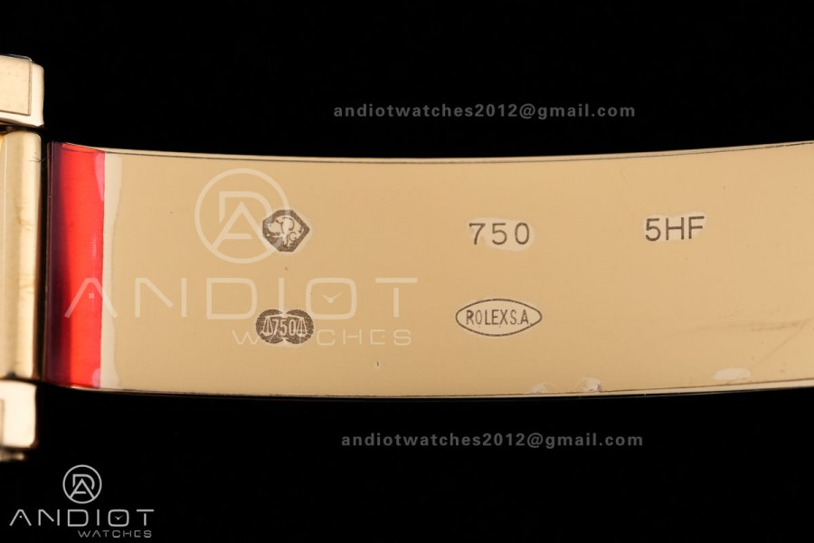 Submariner 116618 LB Blue Ceramic VF 1:1 Best Edition 904L Steel on YG Bracelet DD3135