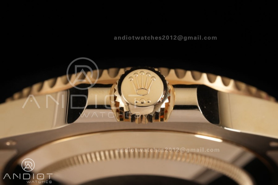 Submariner 126618 LN Black Ceramic VF 1:1 Best Edition 904L Steel on YG Bracelet DD3235