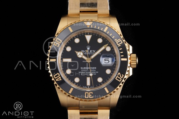 Submariner 126618 LN Black Ceramic VF 1:1 Best Edi...