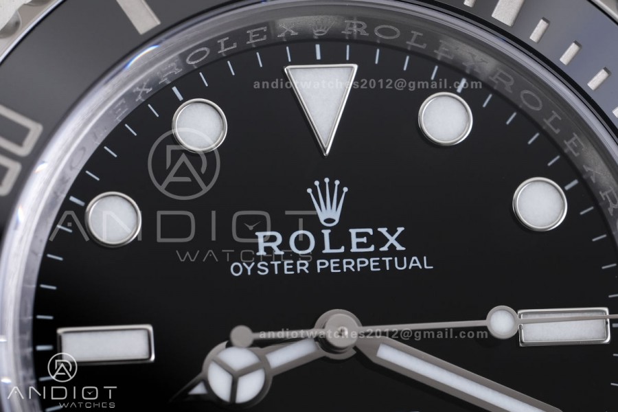 Submariner 41mm 124060 No Date Black Ceramic 904L Steel VF 1:1 Best Edition DD3230