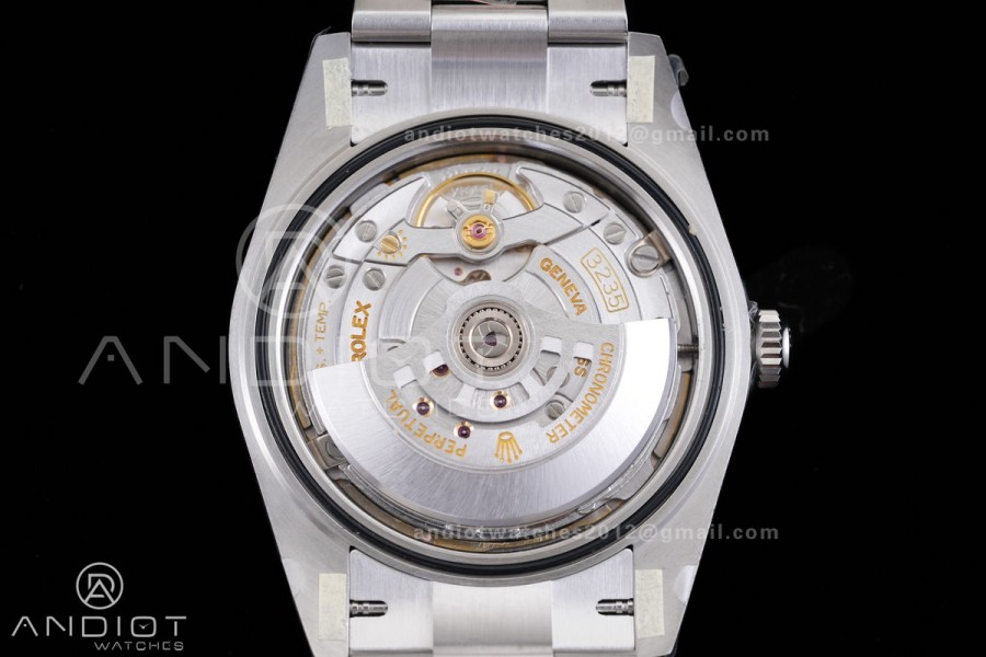 DateJust 41 126334 904L SS VF 1:1 Best Edition Gray Diamonds Dial on Oyster Bracelet DD3235