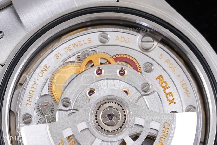 DateJust 41 126334 904L SS VF 1:1 Best Edition Gray Diamonds Dial on Oyster Bracelet DD3235