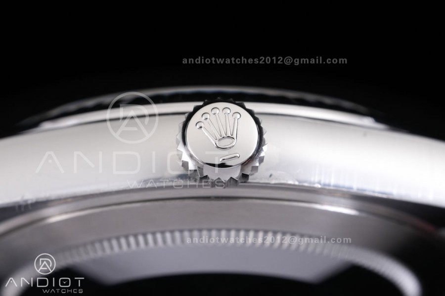 DateJust 41 126334 904L SS VF 1:1 Best Edition Gray Diamonds Dial on Jubilee Bracelet DD3235