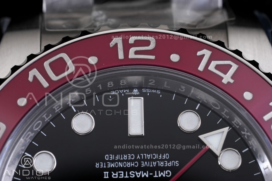 GMT-Master II 126710 BLRO 904L Steel VF 1:1 Best Edition on Oyster Bracelet DD3285 CHS