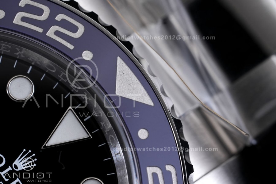 GMT-Master II 126710 BLRO 904L Steel VF 1:1 Best Edition on Oyster Bracelet DD3285 CHS