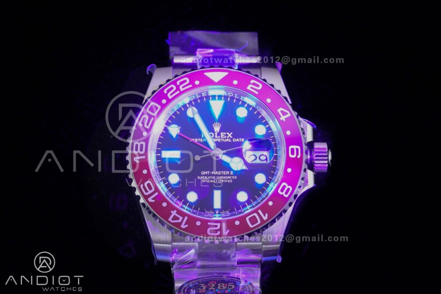 GMT-Master II 126710 BLRO 904L Steel VF 1:1 Best Edition on Jubilee Bracelet DD3285 CHS