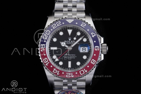GMT-Master II 126710 BLRO 904L Steel VF 1:1 Best E...