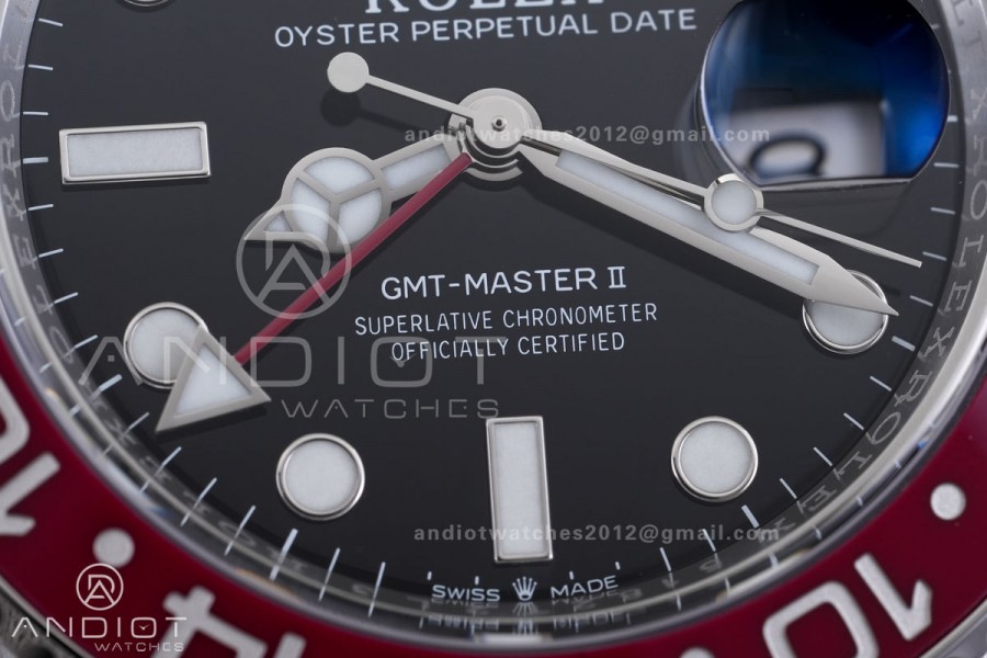 GMT-Master II 126710 BLRO 904L Steel VF 1:1 Best Edition on Jubilee Bracelet DD3285 CHS