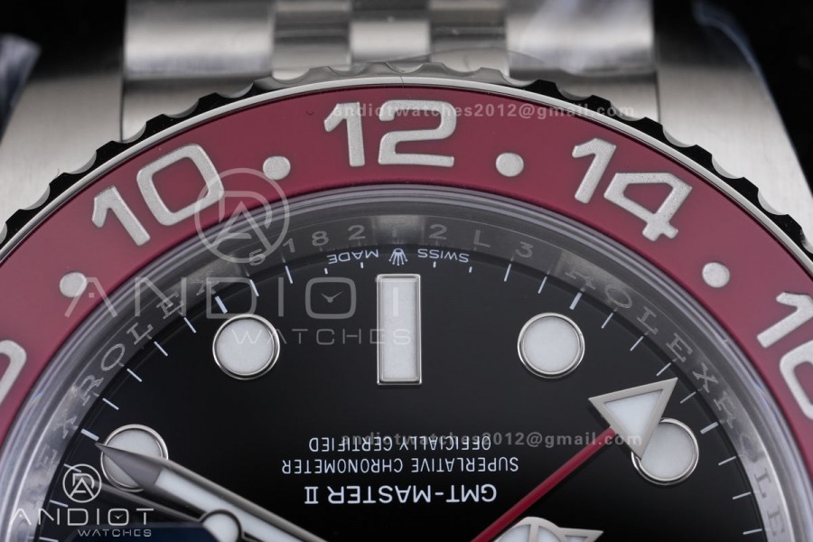 GMT-Master II 126710 BLRO 904L Steel VF 1:1 Best Edition on Jubilee Bracelet DD3285 CHS