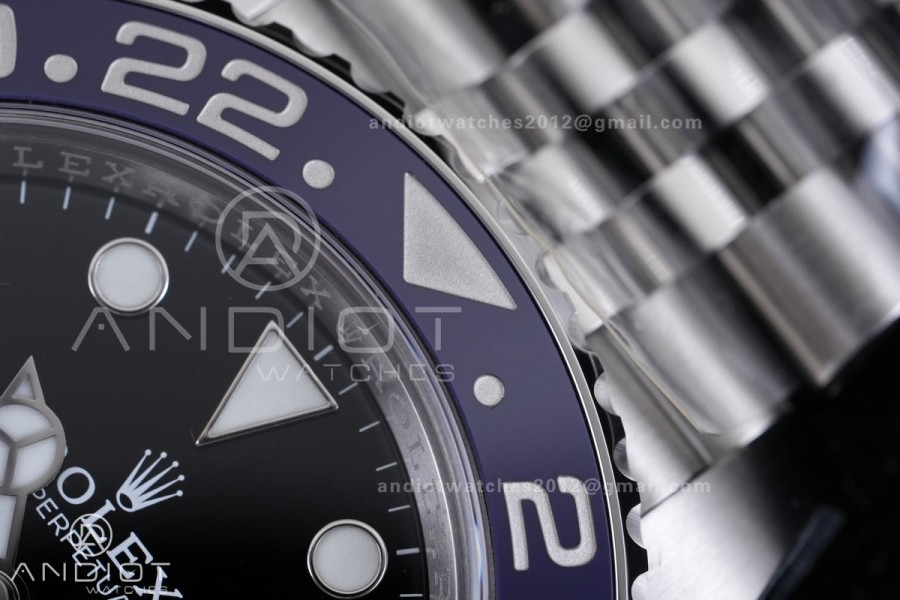 GMT-Master II 126710 BLRO 904L Steel VF 1:1 Best Edition on Jubilee Bracelet DD3285 CHS
