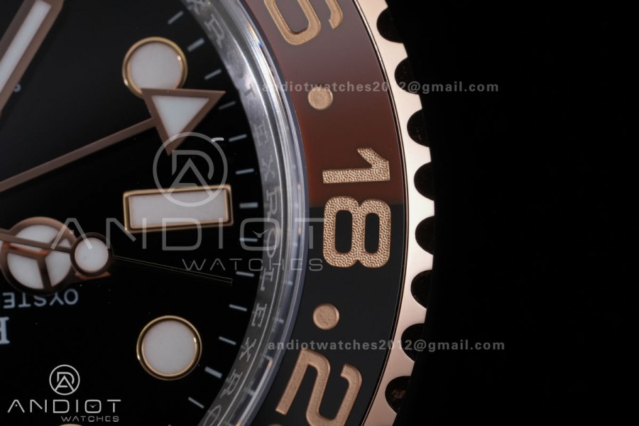 GMT Master II 126711 CHNR 904L SS VF 1:1 Best Edition on SS/RG Bracelet DD3285 CHS