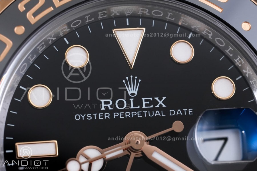 GMT Master II 126711 CHNR 904L SS VF 1:1 Best Edition on SS/RG Bracelet DD3285 CHS