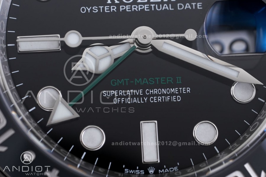 GMT-Master II 126710 GRNR 904L Steel VF 1:1 Best Edition on Oyster Bracelet DD3285 CHS