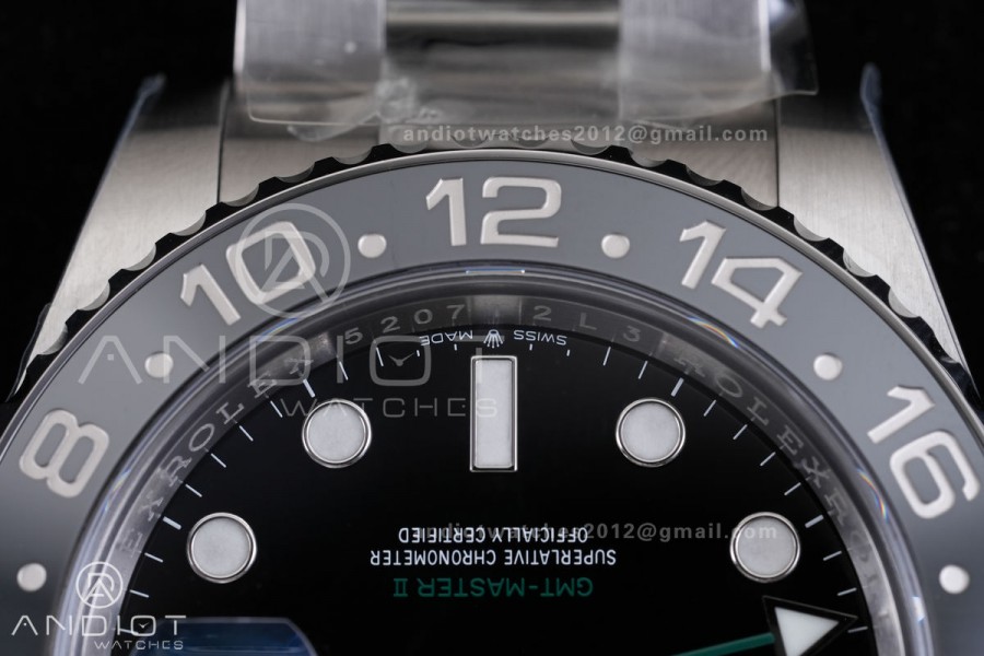 GMT-Master II 126710 GRNR 904L Steel VF 1:1 Best Edition on Oyster Bracelet DD3285 CHS